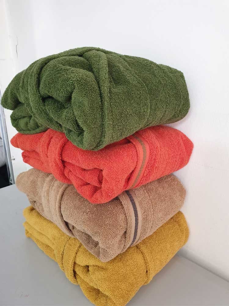 Grey Bathrobe Set with Matching Slippers