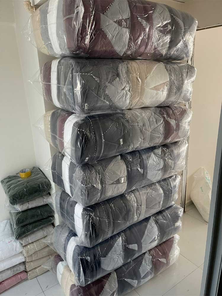 Bulk Packaged Bathrobes for Hotels - 50 Pieces